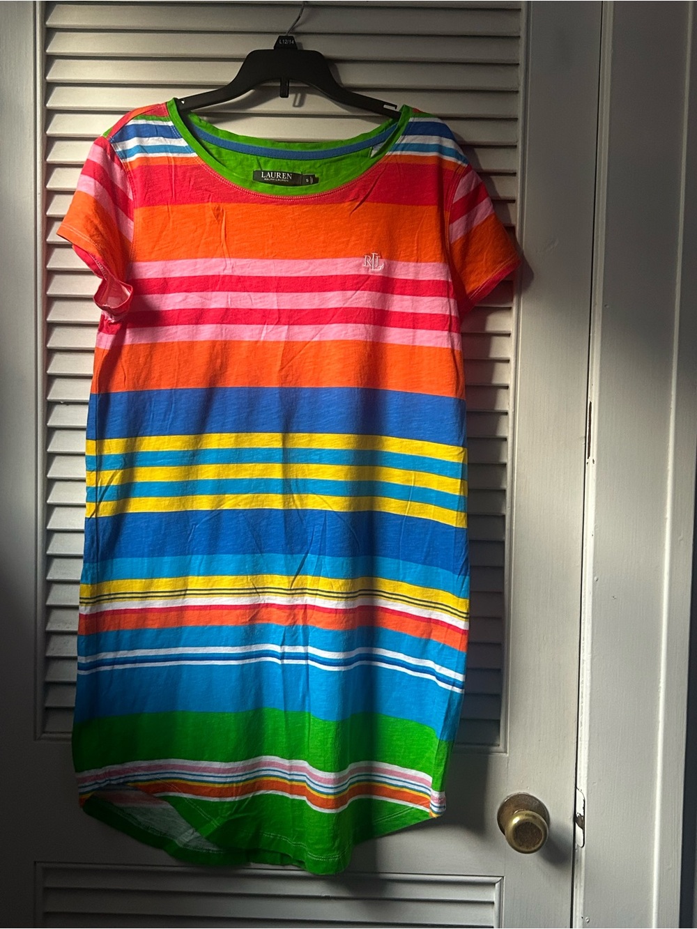 Ralph Lauren ladies multi striped dress tunic. Swim cover